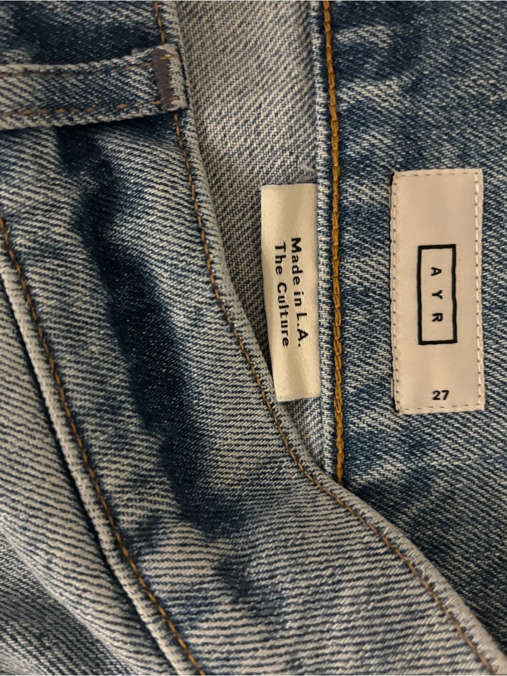 AYR Brand new without tags AYR The Culture Beep Beep Women's Jeans - Picture 6 of 7
